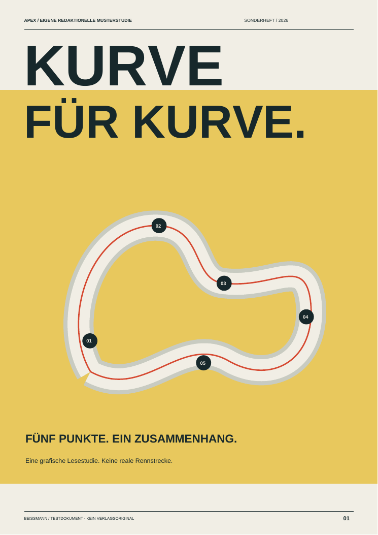 Cover der eigenen Musterstudie: Kurve für Kurve